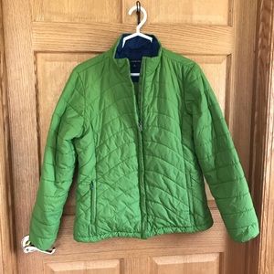 Lands End puffer coat M
